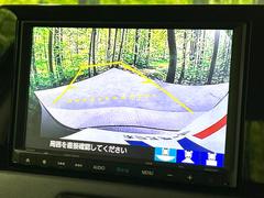 【バックカメラ】駐車時に後方がリアルタイム映像で確認できます。大型商業施設や立体駐車場での駐車時や、夜間のバック時に大活躍！運転スキルに関わらず、今や必須となった装備のひとつです！ 5