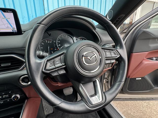 ＣＸ－８ ＸＤ　エクスクルーシブモード　ワンオーナー　衝突軽減　ナビ　全方位モニター　クリソナ　ＢＯＳＥサウンドシステム　ＡＣＣ　茶革シート　ベンチレーション　後席シートヒーター　ＰＷシート　ステアリングヒーター　電動Ｒゲート　禁煙　記録簿（9枚目）