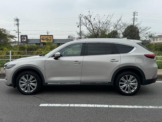 ＣＸ－８ ＸＤ　エクスクルーシブモード　ワンオーナー　衝突軽減　ナビ　全方位モニター　クリソナ　ＢＯＳＥサウンドシステム　ＡＣＣ　茶革シート　ベンチレーション　後席シートヒーター　ＰＷシート　ステアリングヒーター　電動Ｒゲート　禁煙　記録簿（27枚目）