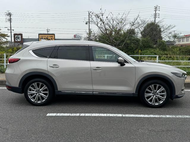 ＣＸ－８ ＸＤ　エクスクルーシブモード　ワンオーナー　衝突軽減　ナビ　全方位モニター　クリソナ　ＢＯＳＥサウンドシステム　ＡＣＣ　茶革シート　ベンチレーション　後席シートヒーター　ＰＷシート　ステアリングヒーター　電動Ｒゲート　禁煙　記録簿（28枚目）