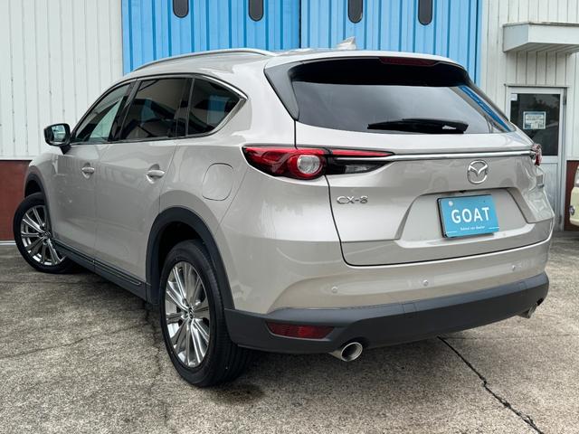 ＣＸ－８ ＸＤ　エクスクルーシブモード　ワンオーナー　衝突軽減　ナビ　全方位モニター　クリソナ　ＢＯＳＥサウンドシステム　ＡＣＣ　茶革シート　ベンチレーション　後席シートヒーター　ＰＷシート　ステアリングヒーター　電動Ｒゲート　禁煙　記録簿（29枚目）