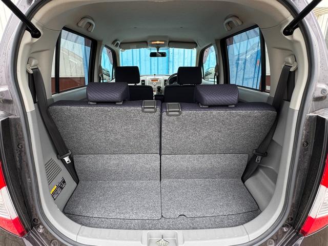 AZワゴン XSスペシャル ユーザー買取車両 ワンオーナー 純正オーディオ フォグランプ オートライト フルオートエアコン ヘッドライトレベライザー スマートキー スペアキー ドアバイザー フロアマット 禁煙車 記録簿(44枚目)