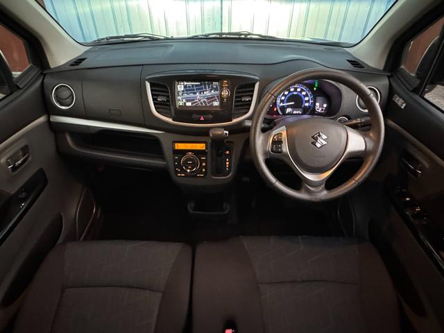 ワゴンＲスティングレー Ｘ　ユーザー買取車両　衝突軽減ブレーキ　踏み間違い防止　準衛メモリーナビ　地デジ　バックカメラ　エネチャージ　シートヒーター　ディチャージヘッドライト　フォグ　アイドリングストップ　禁煙車　記録簿（25枚目）