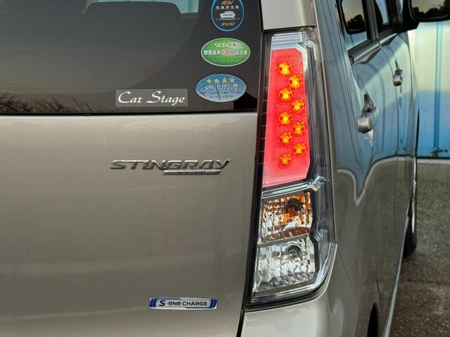 ワゴンＲスティングレー Ｘ　ユーザー買取車両　衝突軽減ブレーキ　踏み間違い防止　準衛メモリーナビ　地デジ　バックカメラ　エネチャージ　シートヒーター　ディチャージヘッドライト　フォグ　アイドリングストップ　禁煙車　記録簿（61枚目）