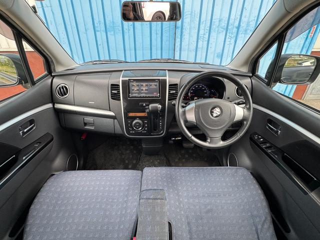 ワゴンＲスティングレー Ｘ　ユーザー買取車両　社外メモリーナビ　ワンセグ　ＥＴＣ　スマートキー　スペアキー有　ディスチャージヘッドライト　フォグランプ　禁煙車　記録簿（22枚目）