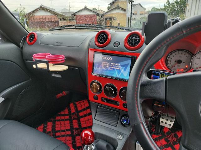 コペン アルティメットエディションII 社外ホイール・カーボンボンネット・レザー調シートカバー・社外ナビ・オープン動作OK(23枚目)