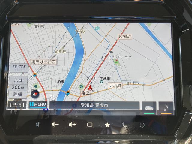 ハスラー ＨＹＢＲＩＤ　Ｘ　３型　９インチナビ＆全方位カメラ　スズキコネクト対応車　デュアルカメラブレーキサポート　３６０度プレミアムＵＶ＆ＩＲカットガラス　ナノイーＸ搭載フルオートエアコン　ＬＥＤヘッドランプ　１５インチアルミホイール（3枚目）