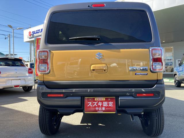 ハスラー ＨＹＢＲＩＤ　Ｘ　３型　９インチナビ＆全方位カメラ　スズキコネクト対応車　デュアルカメラブレーキサポート　３６０度プレミアムＵＶ＆ＩＲカットガラス　ナノイーＸ搭載フルオートエアコン　ＬＥＤヘッドランプ　１５インチアルミホイール（10枚目）