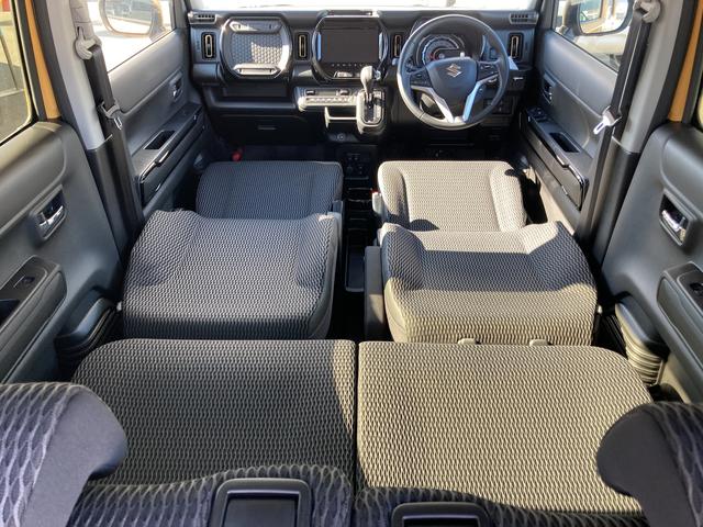 ハスラー ＨＹＢＲＩＤ　Ｘ　３型　９インチナビ＆全方位カメラ　スズキコネクト対応車　デュアルカメラブレーキサポート　３６０度プレミアムＵＶ＆ＩＲカットガラス　ナノイーＸ搭載フルオートエアコン　ＬＥＤヘッドランプ　１５インチアルミホイール（43枚目）