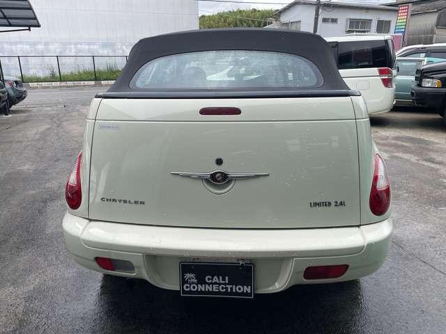 クライスラー・ＰＴクルーザーカブリオ リミテッド　禁煙　ＥＴＣ　フルセグ　シートヒーター　１６ＡＷ（7枚目）