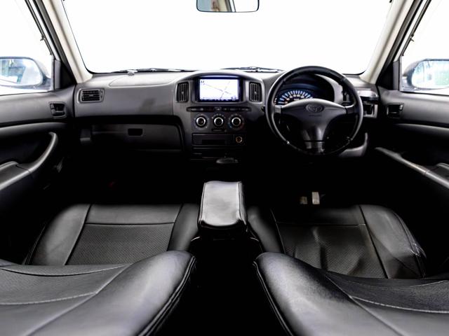 プロボックスバン DXコンフォートパッケージ BLITS車高調 HIDヘッドライト 社外ホイール 4ナンバー レザーシートカバー ナビ バックカメラ ETC(2枚目)