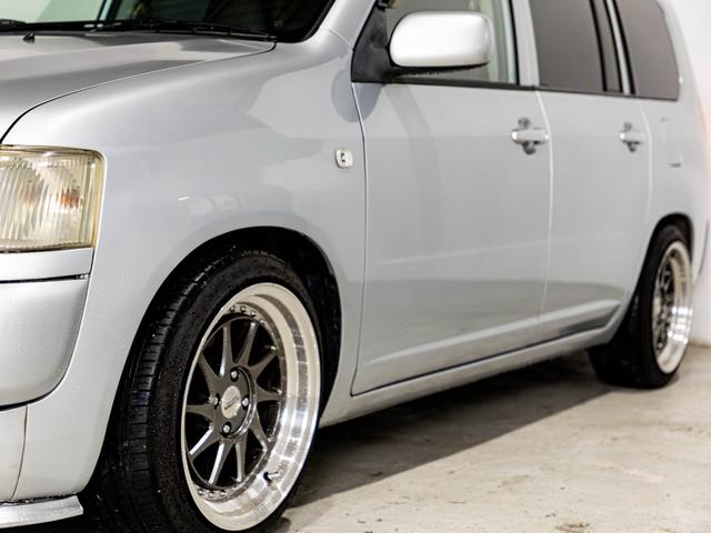 プロボックスバン DXコンフォートパッケージ BLITS車高調 HIDヘッドライト 社外ホイール 4ナンバー レザーシートカバー ナビ バックカメラ ETC(15枚目)