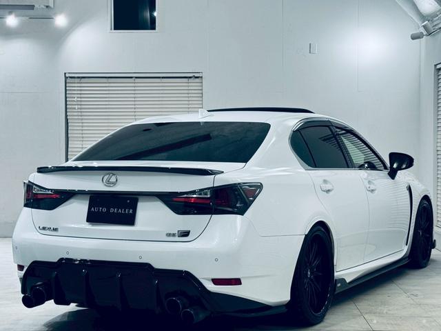 ＧＳ Ｆ ベースグレード　最終型／ＴＯＭ’Ｓフルエアロ／ＴＯＭ’Ｓフルチタンマフラー・中間ワンオフ／ＴＥＩＮ車高調／ＷＯＲＫグノーシス／カーボンインテリア／セミアニリン本革／寒冷地／パワートランク／フロアマット／サイドバイザー（8枚目）