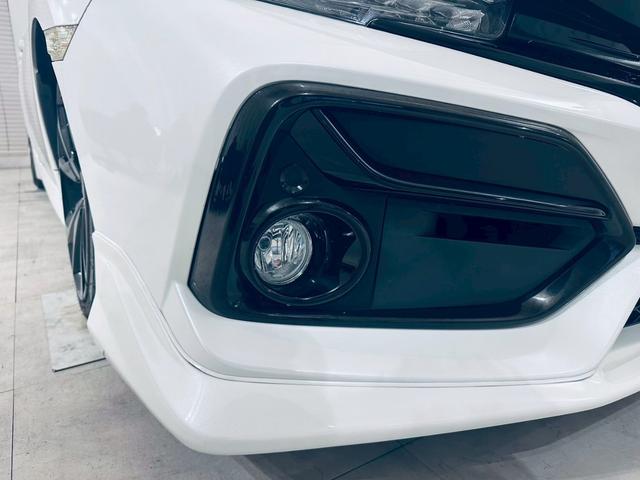 シビック 大阪JDM車高調/ 無限ブレーキホース/無限ローター/CUSCO パワーブレース センター/HKS エアクリーナー/APEXI マフラー/無限クイックシフター/社外ナビ(31枚目)