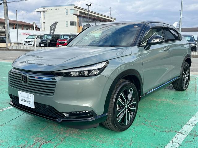 ヴェゼル ｅ：ＨＥＶＺ・ＰＬａＹパッケージ　４ＷＤ　ホンダセンシング　純正コネクトディスプレーナビ　フルセグＴＶ　ブルートゥース　ＵＳＢ　マルチカメラ　ＥＴＣ２．０　パワーテールゲート　ＬＥＤヘッドライト　ガラスルーフ　当店試乗車アップ車両（7枚目）
