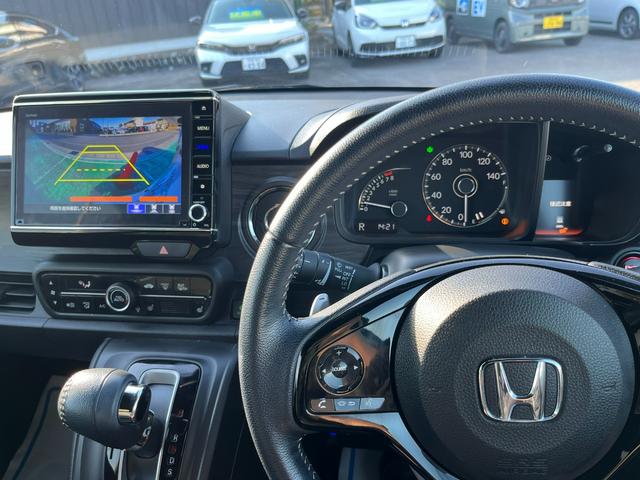 N-ONE プレミアムツアラー 4WD ホンダセンシング 純正大型インターナビ フルセグTV ブルートゥース バックカメラ ETC 前後ドラレコ LEDヘッドライト パドルシフト 純正アルミホイール(24枚目)