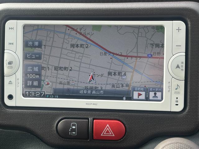 スペイド Ｘ　４ＷＤ　純正ワイドナビ　ワンセグＴＶ　ブルートゥース　左パワースライドドア　キーレスエントリー　社外アルミホイール（18枚目）