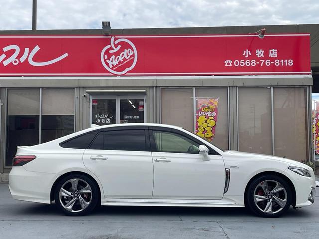 クラウンハイブリッド RS 自社買取車/禁煙/全方位カメラ/HUD/BSM/セーフティセンス/ヨコハマ2023年製dBタイヤ/パワーシート/LEDヘッド&フォグ/シーケンシャルウインカー/ステアヒーター&シートヒーター(7枚目)