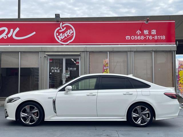 クラウンハイブリッド RS 自社買取車/禁煙/全方位カメラ/HUD/BSM/セーフティセンス/ヨコハマ2023年製dBタイヤ/パワーシート/LEDヘッド&フォグ/シーケンシャルウインカー/ステアヒーター&シートヒーター(13枚目)