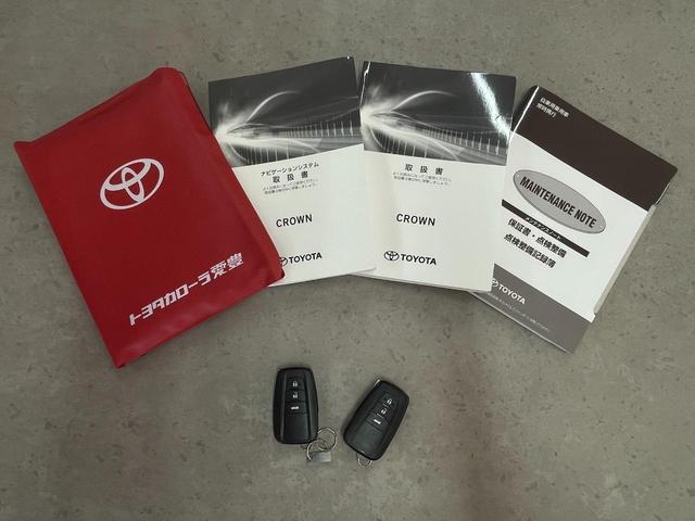 クラウンハイブリッド RS 自社買取車/禁煙/全方位カメラ/HUD/BSM/セーフティセンス/ヨコハマ2023年製dBタイヤ/パワーシート/LEDヘッド&フォグ/シーケンシャルウインカー/ステアヒーター&シートヒーター(57枚目)