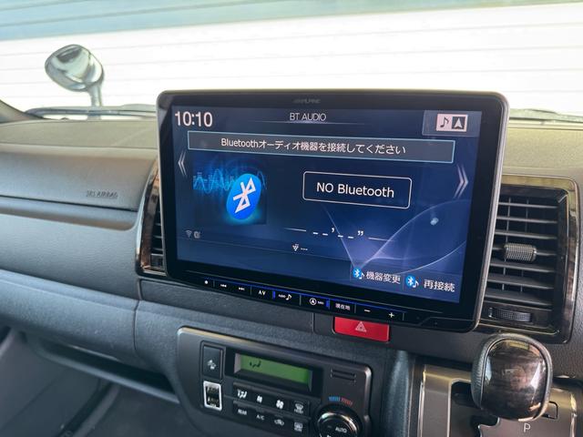 ハイエースバン スーパーＧＬ　ダークプライムＩＩ　ディーゼル　２ＷＤ　アルパインビックＸナビ　フリップダウン　シートカバー　ＵＩビークルスライドフロア　ショック　ベットキット　プラドホイール　公認ローダウン　ＣＲＳバンパー　リップ　ゴーストフィルム（47枚目）