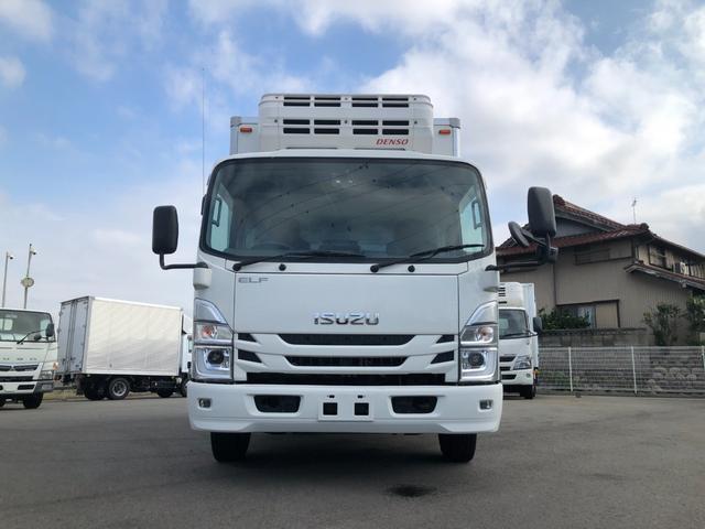 エルフトラック 　ＤＥＮＳＯ冷蔵車　リア観音３ドア　中仕切り　左スライドドア　６速マニュアル　日本フルハーフ４５００ボディ　ワイド　バックモニター　積載２９５０ｋｇ（2枚目）