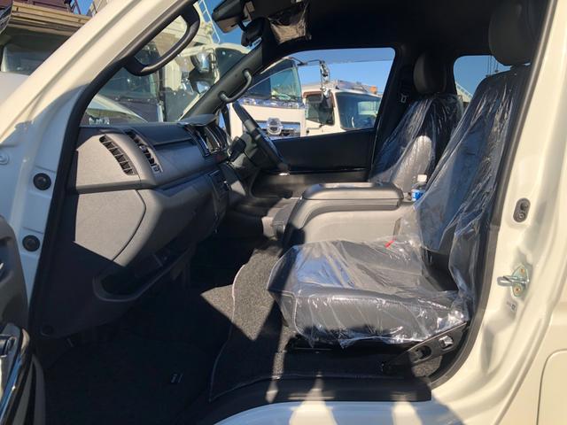 ハイエースバン ロングスーパーGL ダークプライムS ハーフレザーシート LEDヘッドライト オートエアコン 両側パワースライドドア(11枚目)