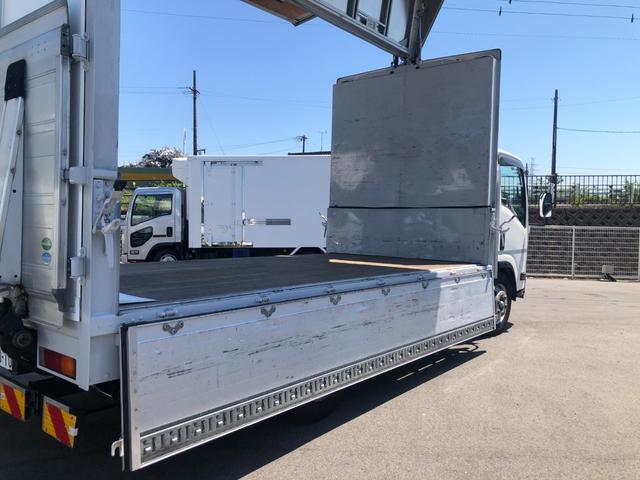 エルフトラック パブコ アルミウイング 4300ボディ 極東はねあげパワーゲート リア観音扉 スムーサー6速 バックモニター ラッシング2段 積載2950kg 準中型免許(13枚目)