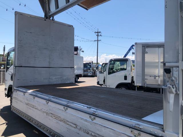 エルフトラック パブコ アルミウイング 4300ボディ 極東はねあげパワーゲート リア観音扉 スムーサー6速 バックモニター ラッシング2段 積載2950kg 準中型免許(14枚目)