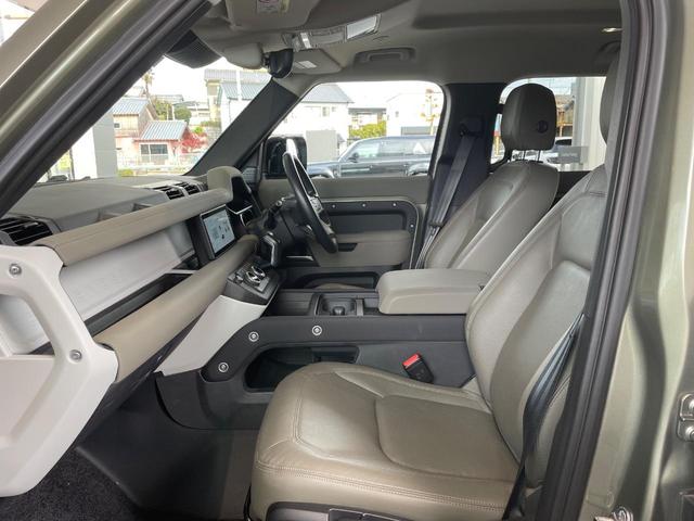 ディフェンダー 110S D300 認定中古車 エアサス サイドステップ 三列目シート フロントシートヒーター ステアリングヒーター 純正19インチAW 全方位カメラ アップルカープレイ/アンドロイドオート ブラインドスポットモニター(28枚目)