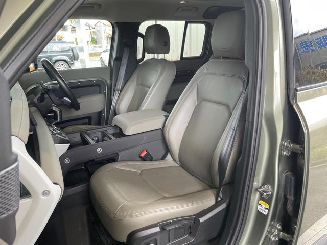 ディフェンダー 110S D300 認定中古車 エアサス サイドステップ 三列目シート フロントシートヒーター ステアリングヒーター 純正19インチAW 全方位カメラ アップルカープレイ/アンドロイドオート ブラインドスポットモニター(57枚目)