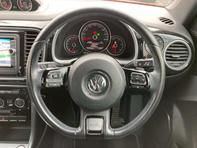 ザ・ビートル ２．０Ｒライン　純正ナビ　ＨＩＤヘッドライト　オートライト　ＣＤ　ＤＶＤ　ＥＴＣ　Ｂｌｕｅｔｏｏｔｈ　コーナーセンサー　純正１８インチアルミ（21枚目）