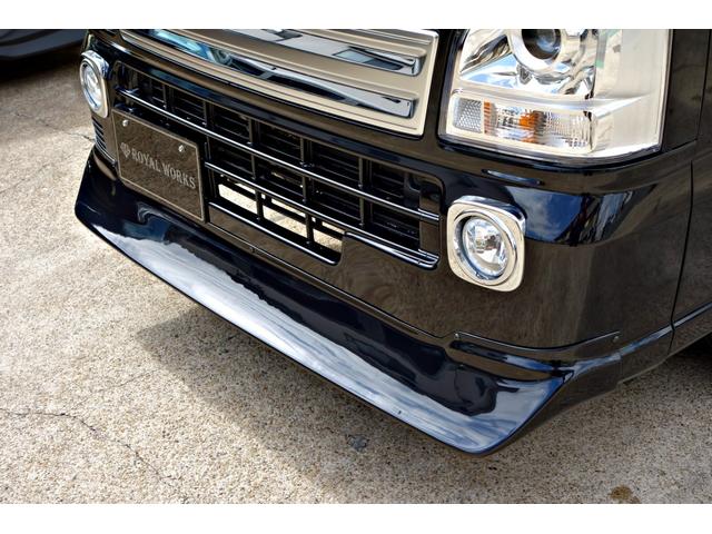 スーパーキャリイ Ｘ　届出済み未使用車　４ＷＤ　５ＭＴ　カスタム車輛　エスペリアローダウンキット　デイトナ１４インチメッキホイール　ＲＥＩＺテール　はろーすぺしゃるフロントスポイラー　マッドフラップ　イクリプスナビ（6枚目）
