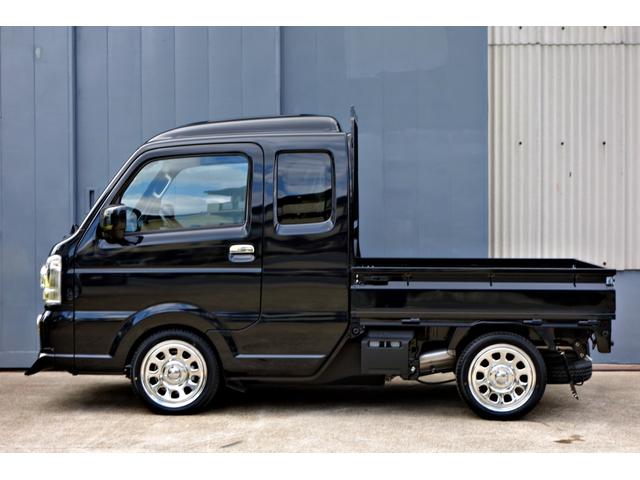 スーパーキャリイ Ｘ　届出済み未使用車　４ＷＤ　５ＭＴ　カスタム車輛　エスペリアローダウンキット　デイトナ１４インチメッキホイール　ＲＥＩＺテール　はろーすぺしゃるフロントスポイラー　マッドフラップ　イクリプスナビ（23枚目）