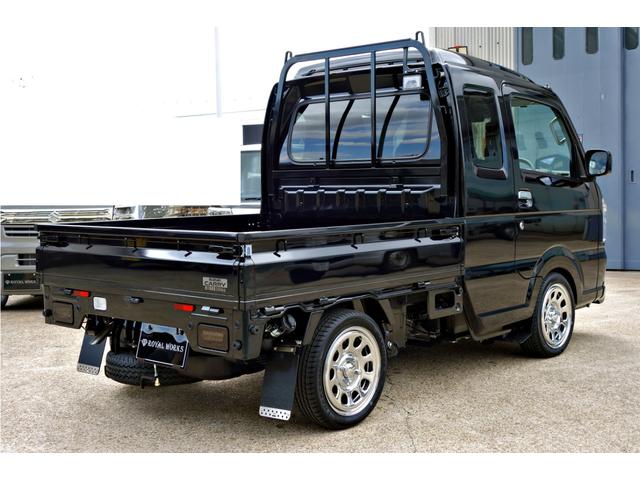 スーパーキャリイ Ｘ　届出済み未使用車　４ＷＤ　５ＭＴ　カスタム車輛　エスペリアローダウンキット　デイトナ１４インチメッキホイール　ＲＥＩＺテール　はろーすぺしゃるフロントスポイラー　マッドフラップ　イクリプスナビ（32枚目）