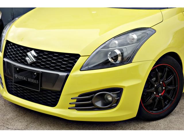 スイフトスポーツ ベースグレード　カスタム車輛　ＴＥＩＮ車高調　フジツボマフラー　ＧＳＰＥＥＤ１６インチアルミ　ＰＩＶＯＴデジタルモニター　パナソニックナビ　Ｂｌｕｅｔｏｏｔｈ　Ｂカメラ　コムテックレーダー　ＭＯＮＳＴＥＲペダルカバー（3枚目）