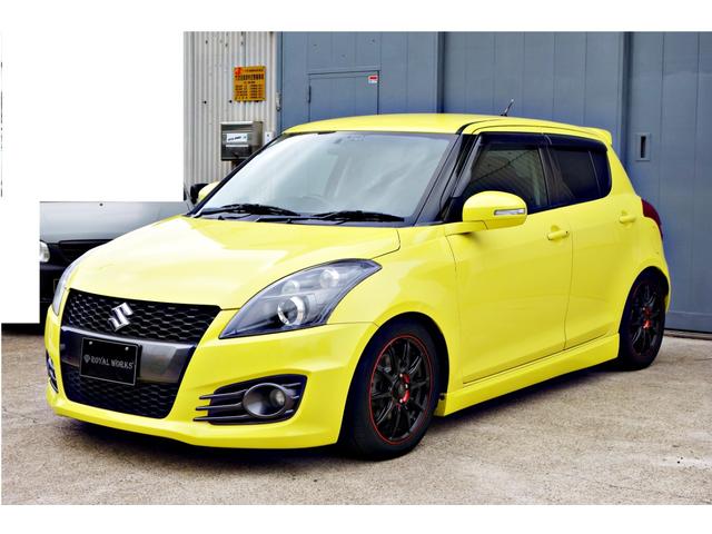 スイフトスポーツ ベースグレード　カスタム車輛　ＴＥＩＮ車高調　フジツボマフラー　ＧＳＰＥＥＤ１６インチアルミ　ＰＩＶＯＴデジタルモニター　パナソニックナビ　Ｂｌｕｅｔｏｏｔｈ　Ｂカメラ　コムテックレーダー　ＭＯＮＳＴＥＲペダルカバー（9枚目）