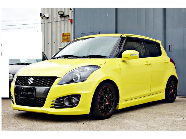 スイフトスポーツ ベースグレード　カスタム車輛　ＴＥＩＮ車高調　フジツボマフラー　ＧＳＰＥＥＤ１６インチアルミ　ＰＩＶＯＴデジタルモニター　パナソニックナビ　Ｂｌｕｅｔｏｏｔｈ　Ｂカメラ　コムテックレーダー　ＭＯＮＳＴＥＲペダルカバー（10枚目）