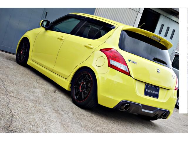 スイフトスポーツ ベースグレード　カスタム車輛　ＴＥＩＮ車高調　フジツボマフラー　ＧＳＰＥＥＤ１６インチアルミ　ＰＩＶＯＴデジタルモニター　パナソニックナビ　Ｂｌｕｅｔｏｏｔｈ　Ｂカメラ　コムテックレーダー　ＭＯＮＳＴＥＲペダルカバー（23枚目）
