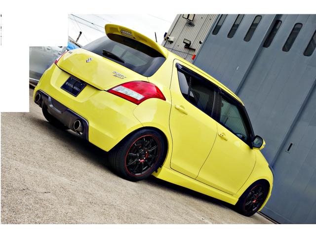 スイフトスポーツ ベースグレード　カスタム車輛　ＴＥＩＮ車高調　フジツボマフラー　ＧＳＰＥＥＤ１６インチアルミ　ＰＩＶＯＴデジタルモニター　パナソニックナビ　Ｂｌｕｅｔｏｏｔｈ　Ｂカメラ　コムテックレーダー　ＭＯＮＳＴＥＲペダルカバー（29枚目）