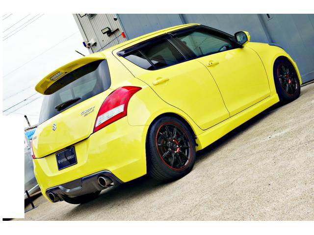 スイフトスポーツ ベースグレード　カスタム車輛　ＴＥＩＮ車高調　フジツボマフラー　ＧＳＰＥＥＤ１６インチアルミ　ＰＩＶＯＴデジタルモニター　パナソニックナビ　Ｂｌｕｅｔｏｏｔｈ　Ｂカメラ　コムテックレーダー　ＭＯＮＳＴＥＲペダルカバー（31枚目）