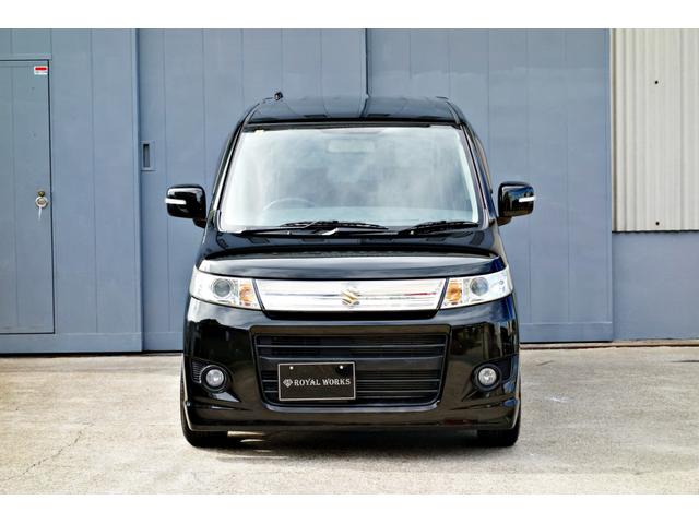 ワゴンＲスティングレー Ｔ　走行３４０００キロ　カスタム車輛　新品ステルスレーシング１６インチアルミ　新品ＲＳ－Ｒダウンサス　　カロッツェリアナビ　Ｂｌｕｅｔｏｏｔｈ　バックカメラ　クラッツィオシートカバー　ＨＩＤヘッド（4枚目）