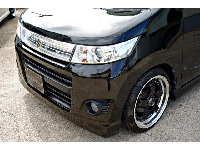 ワゴンＲスティングレー Ｔ　走行３４０００キロ　カスタム車輛　新品ステルスレーシング１６インチアルミ　新品ＲＳ－Ｒダウンサス　　カロッツェリアナビ　Ｂｌｕｅｔｏｏｔｈ　バックカメラ　クラッツィオシートカバー　ＨＩＤヘッド（12枚目）