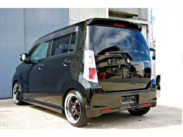 ワゴンＲスティングレー Ｔ　走行３４０００キロ　カスタム車輛　新品ステルスレーシング１６インチアルミ　新品ＲＳ－Ｒダウンサス　　カロッツェリアナビ　Ｂｌｕｅｔｏｏｔｈ　バックカメラ　クラッツィオシートカバー　ＨＩＤヘッド（23枚目）