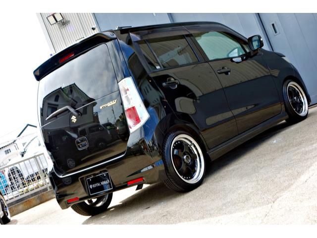 ワゴンＲスティングレー Ｔ　走行３４０００キロ　カスタム車輛　新品ステルスレーシング１６インチアルミ　新品ＲＳ－Ｒダウンサス　　カロッツェリアナビ　Ｂｌｕｅｔｏｏｔｈ　バックカメラ　クラッツィオシートカバー　ＨＩＤヘッド（32枚目）