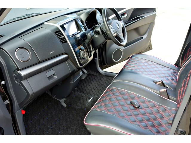 ワゴンＲスティングレー Ｔ　走行３４０００キロ　カスタム車輛　新品ステルスレーシング１６インチアルミ　新品ＲＳ－Ｒダウンサス　　カロッツェリアナビ　Ｂｌｕｅｔｏｏｔｈ　バックカメラ　クラッツィオシートカバー　ＨＩＤヘッド（36枚目）