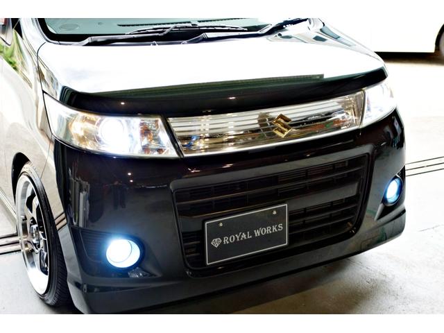 ワゴンＲスティングレー Ｔ　走行３４０００キロ　カスタム車輛　新品ステルスレーシング１６インチアルミ　新品ＲＳ－Ｒダウンサス　　カロッツェリアナビ　Ｂｌｕｅｔｏｏｔｈ　バックカメラ　クラッツィオシートカバー　ＨＩＤヘッド（53枚目）