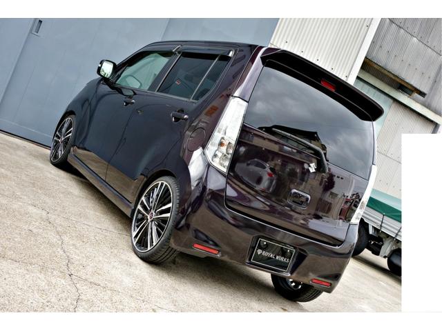 ワゴンＲスティングレー Ｔ　カスタム車輛　ターボ車　ＡＭＥシャレン１７インチアルミ　ローダウン　ドラレコ　ＥＴＣ　ＨＩＤヘッド　スマートキー　フットランプイルミ（22枚目）