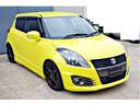 スイフトスポーツ ベースグレード　カスタム車輛　ＴＥＩＮ車高調　フジツボマフラー　ＧＳＰＥＥＤ１６インチアルミ　ＰＩＶＯＴデジタルモニター　パナソニックナビ　Ｂｌｕｅｔｏｏｔｈ　Ｂカメラ　コムテックレーダー　ＭＯＮＳＴＥＲペダルカバー（4枚目）