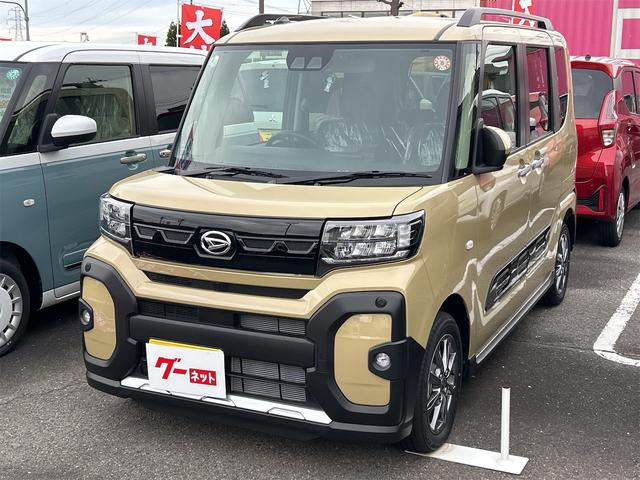 タント ファンクロス　バックカメラ　両側電動スライドドア　クリアランスソナー　衝突被害軽減システム　オートライト　ＬＥＤヘッドランプ　ヘッドライトウォッシャー　スマートキー　アイドリングストップ　電動格納ミラー（2枚目）